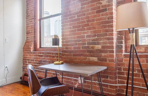 South End Haus | Unique South End Loft w/ Pool, Art Gallery, Steps to T by Blueground