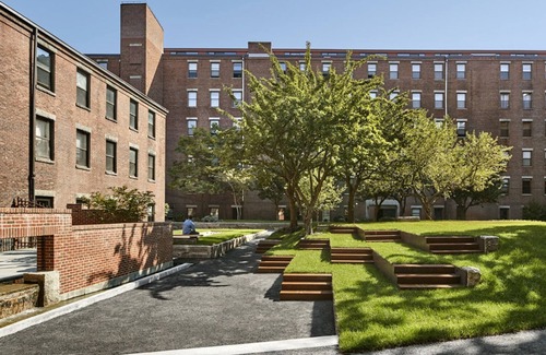 South End Haus | Unique South End Loft w/ Pool, Art Gallery, Steps to T by Blueground