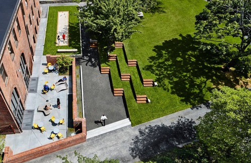 South End Haus | Unique South End Loft w/ Pool, Art Gallery, Steps to T by Blueground