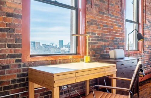 South End Haus | Unique South End Loft w/ Pool, Art Gallery, Steps to T by Blueground