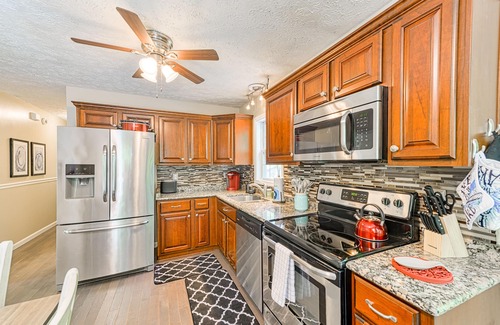 Louisa Haus | Updated dog-friendly house with water access, firepit, WiFi, & boat slip launch