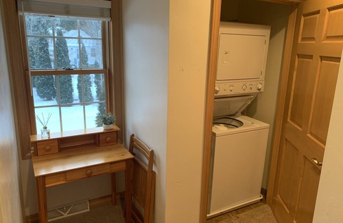 Fish Creek Haus | Upscale Downtown Fish Creek Two-Level Condo/Townhome