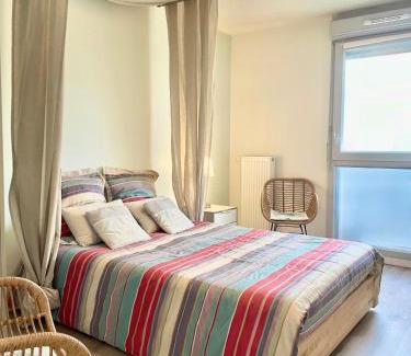 Les Pavillons-sous-Bois Wohnung | Urban Nest - Paris - CDG - Parking & Confort