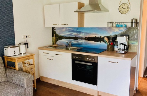 Friedrichswalde Wohnung | Ferienwohnung "See", DG, 48 qm, 2 Schlafzimmer, Terrasse, max. 4 Personen