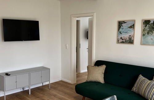 Kalifornien Wohnung | Ferienwohnung mit Meerblick direkt hinter dem Deich in Kalifornien an der Ostsee