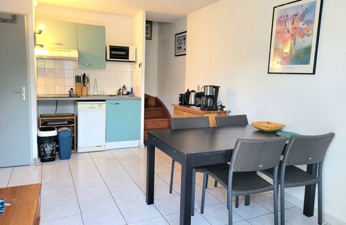 Torreilles Haus | Torreilles Plage, Ferienhaus 2 Schlafzimmer, Hof, direkt am Strand