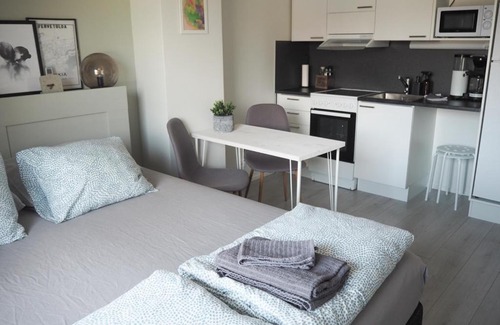 Nokia Wohnung | Valoisa ja kompakti yksiö Nokian ydinkeskustassa