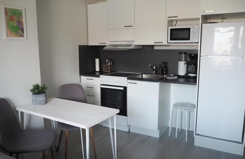 Nokia Wohnung | Valoisa ja kompakti yksiö Nokian ydinkeskustassa