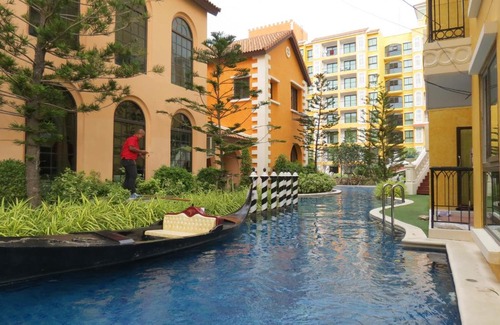 Na Chom Thian Wohnung | Venetian Jomtien Pool Access