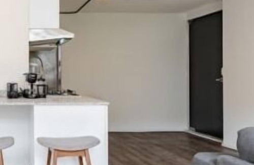 Escandon Wohnung | VH | Loft minimalista + gym and wifi | Condesa | 247