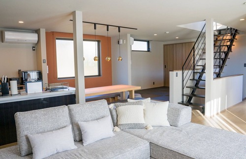 Fujikawaguchiko Haus | Pets allowed Mt Fuji view 2LDK with rooftop BB / Minamitsuru-gun Yamanashi