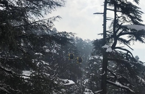 Shimla Wohnung | Blick von der Spitze von Shimla, 600 m von der Mall Road und The Ridge, Drive-In