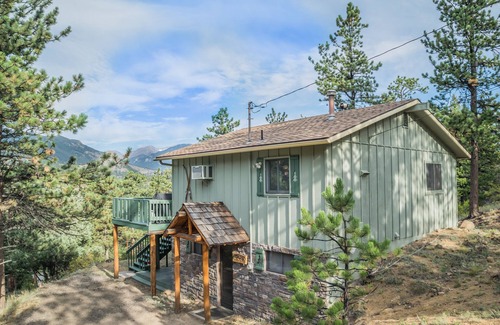 Estes Park Haus | Ansichten-Ansichten-Ansichten, Private Location, Whirlpool, Holzofen Fp
