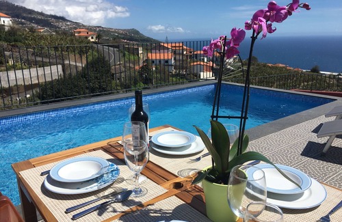 Estreito da Calheta Haus | Villa do Rocha,dois Quartos ,Piscina e Vista Mar