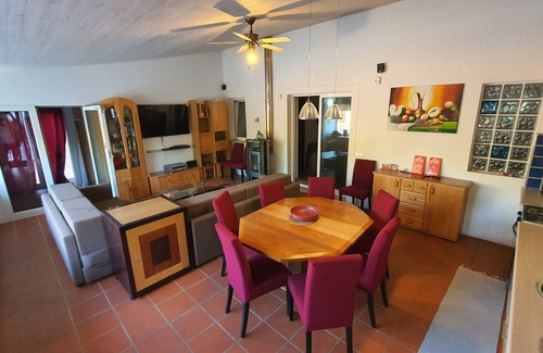 Mato Serrao Villa | Villa 300m zum Meer für bis zu 19 Personen mit Beachvolleyball-Platz und Billard