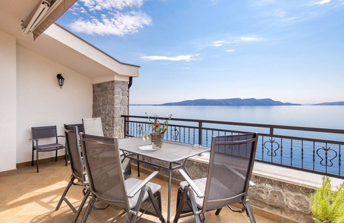 Sveti Juraj Wohnung | Villa Arca Adriatica **** Apartment mit Meerblick Gajeta