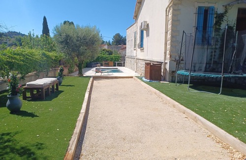 Allauch Haus | Villa Avec Piscine et Terrain de Pétanque Dans le sud
