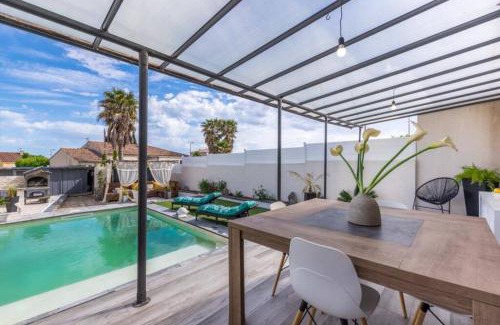 Valros Villa | Villa avec piscine au calme 6 personnes