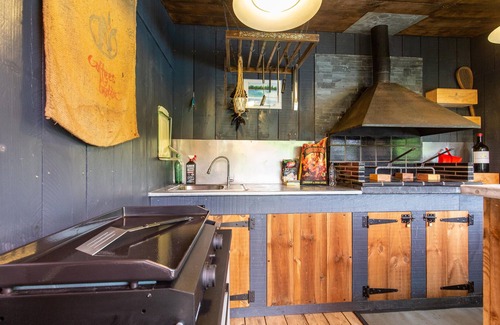 Hourtin Haus | "Villa Bambou" wooden house with private pool