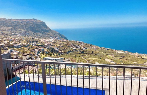 Arco da Calheta Villa | Villa Bisa dois quartos ,piscina e vista mar