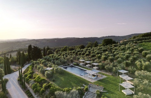 Castellina in Chianti Villa | Villa in Fioraie mit 10 Schlafzimmern 19 Schlafplätzen