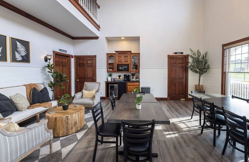 Millersburg Haus | Villa in the heart of Amish Country with amazing rooms, wide porches, beautiful views, and walking distance to Berlin's dining and shopping.