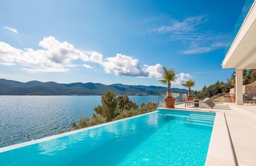 Viganj Villa | Villa Maris, Infinity-Pool, Sauna, direkt am Strand, haustierfreundlich