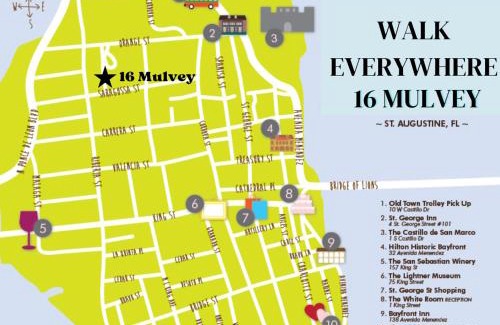 Downtown Historic District Wohnung | Villa Mulvey # 5