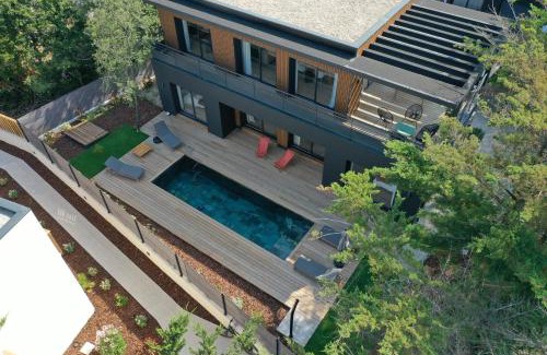 Lacanau-Ocean Villa | Villa Sunset 2 prestigious Balinese swimming pool sea view for 8 people