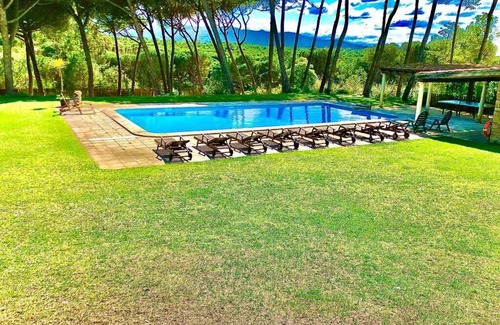 Azenhas do Mar Haus | VILLA MIT LUX PARK, 8.000m2 Gras und 7 x 14m großem POOL, SINTRA - COLARES