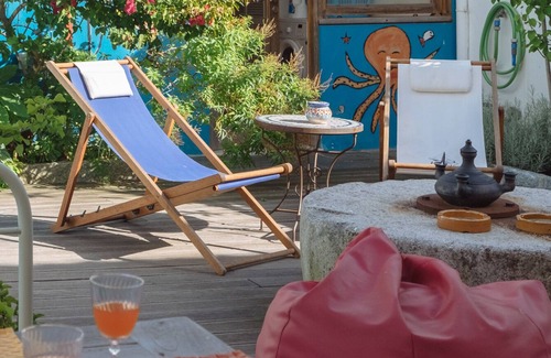 Gulpilhares Haus | Villa mit Terrasse und Garten in Strandnähe