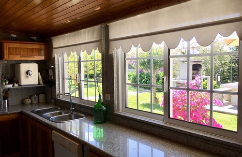 Vila Nova d'Anha Villa | Villa mit Pool - Strand, Fluss und Stadt