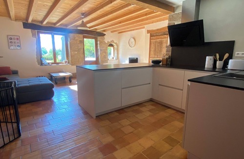 Cesancey Haus | Village house (9 pers), ideal for families, in the heart of the Jura mountains