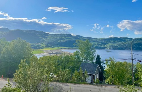 L'Anse-Saint-Jean Skihütte | Vue sur le Fjord