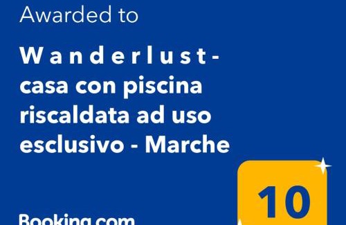 Rustico Haus | W a n d e r l u s t - casa con piscina riscaldata ad uso esclusivo - Marche