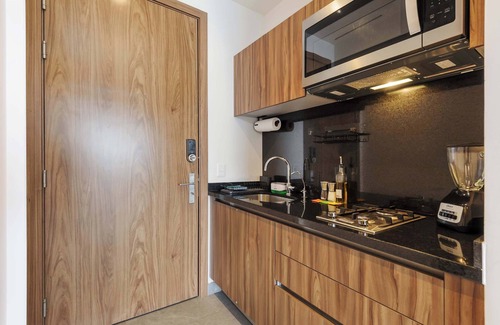 Cuauhtemoc Wohnung | w* | Gleaming Loft w/ Perfect View in Cuauhtémoc