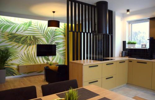 Koszalin Wohnung | W&K Gold Suite - Parking w garażu, Faktura VAT, Klimatyzacja, 5 min od dworca