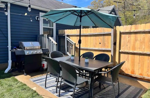 Michigan City Haus | Walk to the beach from this charming 2 bed/1 bath home in historic Michigan City