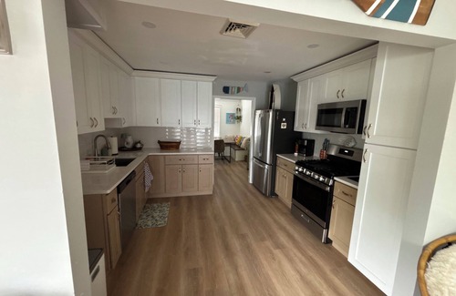 Mystic Island Haus | Waterfront home w/ in-ground pool, short drive to LBI and Atlantic City