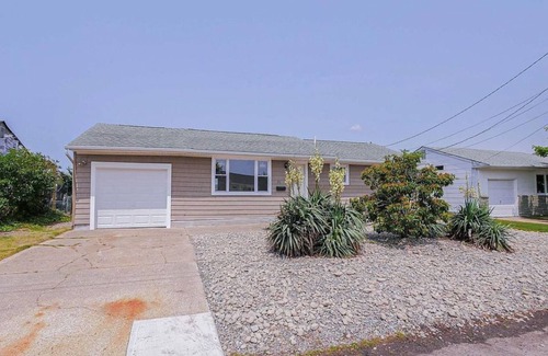 Mystic Island Haus | Waterfront home w/ in-ground pool, short drive to LBI and Atlantic City