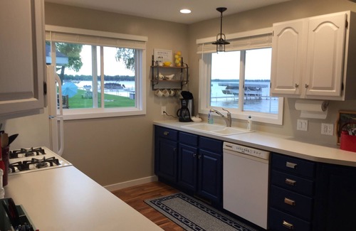 Houghton Lake Hütte | Lakefront Cottage Am Westufer der North Bay von Houghton Lake gelegen