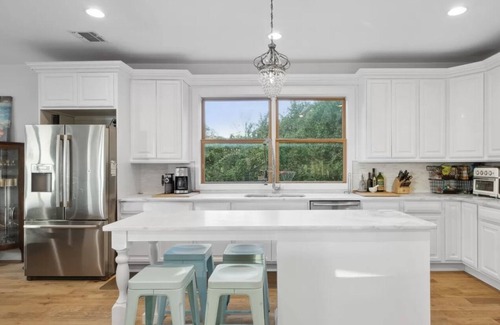 Center Moriches Haus | Waterfront Boho Beach House, a stone's throw from the Hamptons!