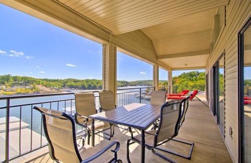 Lake Ozark Wohnung | Waterfront Condo with Resort Perks in Lake Ozark!