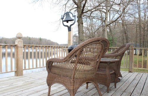 Fenwick Haus | Waterfront Home in the Flat River Game Area -- Amazing for birdwatching!