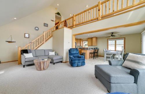 Tawas City Haus | Waterfront Lake Huron Home - Private Beach!