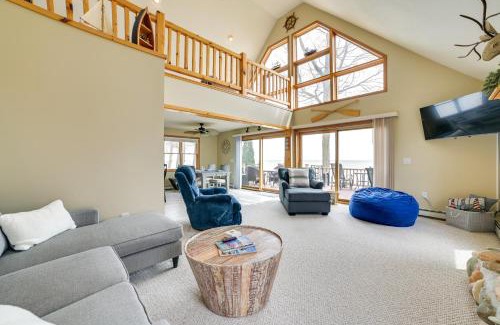 Tawas City Haus | Waterfront Lake Huron Home - Private Beach!