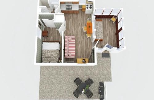 Newaygo Haus | Waterfront Resort with Bikes, Docks, BBQ