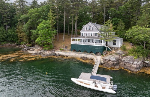 Blue Hill Haus | Waterside Parker Point Gem with Signature Dining Room & Wrap Around Porch