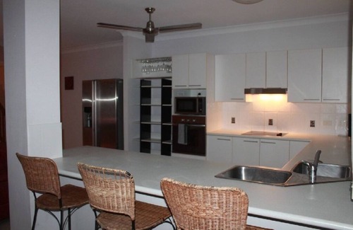 Cardwell Haus | Welcome to 'Hinchinbrook Escape' Waterfront Townhouse with Marina Berth Pool Spa