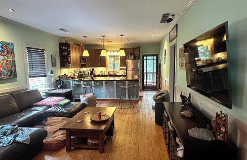 Westside Haus | West Midtown ATL Gem: 2BR w/ Fire Pit & Patio Near Stadium for 2026 World Cup